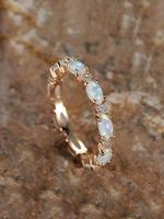 Women's Elegant Artificial Gemstone Decor Ring, Princess Ring,  Rings for Women,  Fashion Promise Ring for Party, Daily Decor...