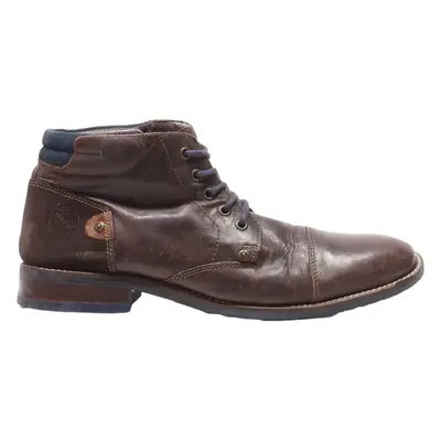 DUNLOP Desert Boots Brown Leather Mens UK 11