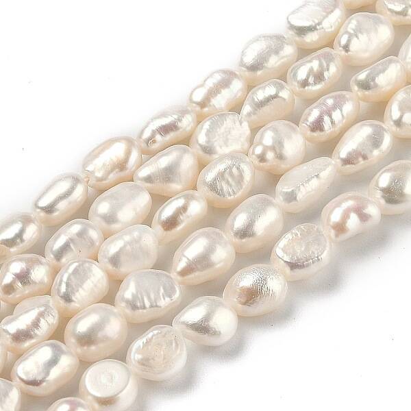 Natural Cultured Freshwater Pearl Beads Strands