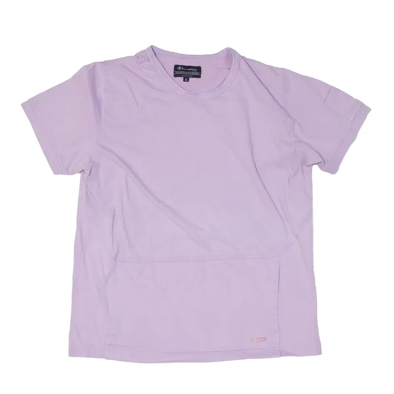 CHAMPION T-Shirt Purple Short Sleeve Girls XL