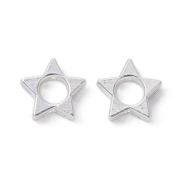 Alloy Hollow Spacer Beads