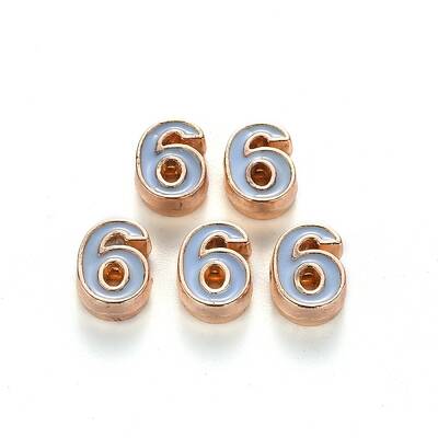 Alloy Enamel Beads