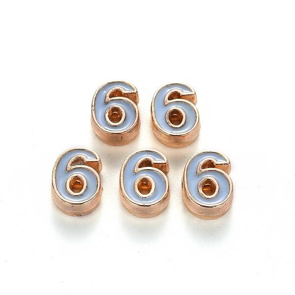 Alloy Enamel Beads