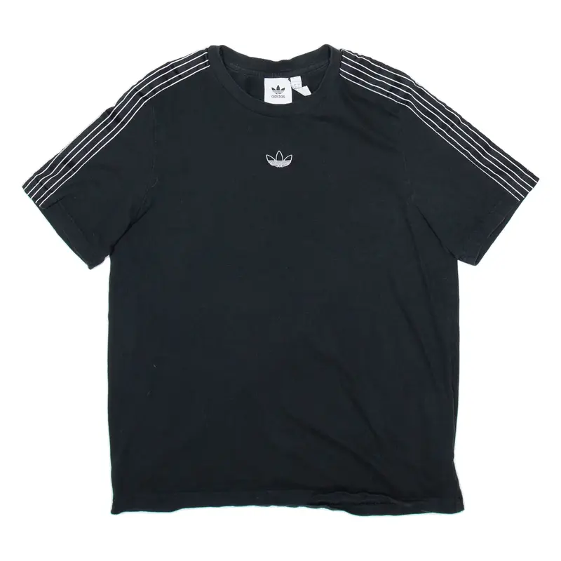 ADIDAS Mens T-Shirt Black L