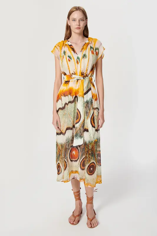 Dress Nubia Maxi Nubia Maxi Dress Petal-Skin-Yellow | Color: PETAL SKIN YELLOW | Size: M