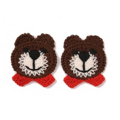 Animal Polyester Knitted Appliques