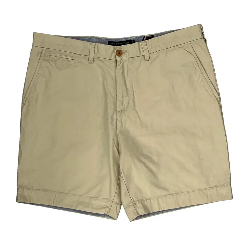 Tommy Hilfiger Chino Shorts - 38W 8L Beige Cotton