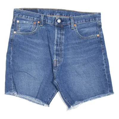 LEVI'S 501 93 Mens Denim Shorts Blue Relaxed M W34