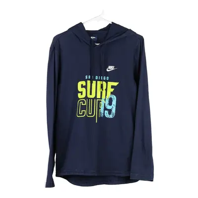 San Diego Nike Graphic Hoodie - XS Navy Cotton Blend