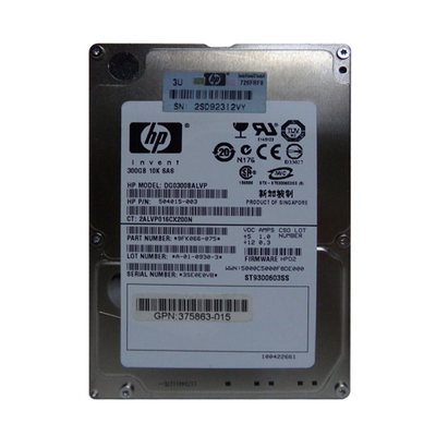 DG0300BALVP HP 300GB 3Gb/s SAS 10000 2.5-inch Hard Drive