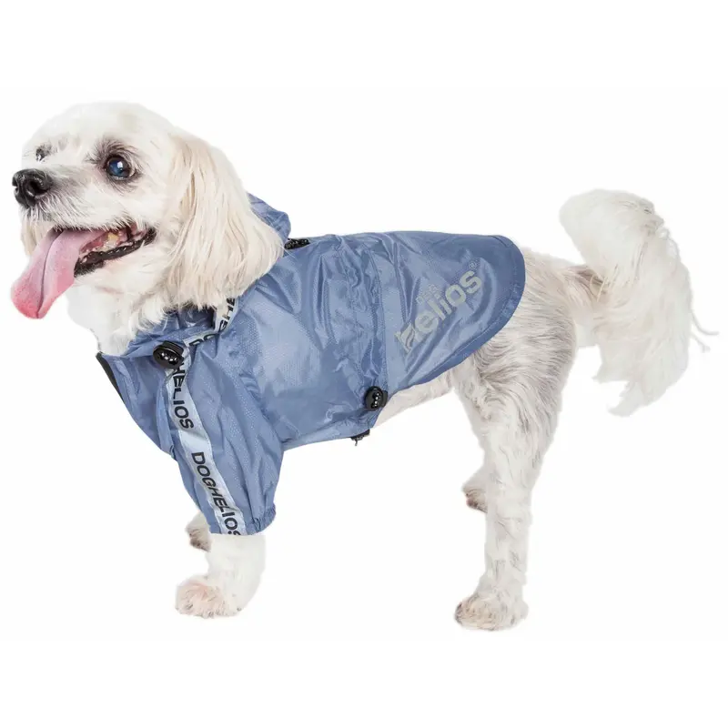 Dog Helios® Torrential Shield Dog Raincoat - Peach - Small