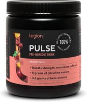 Pulse Pre Workout Supplement β Natural Nitric Oxide Preworkout Drink for Energy, Focus & Performance β Creatine-Free, Nat...