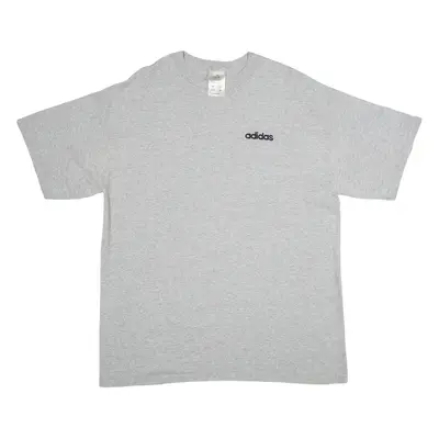 ADIDAS Mens T-Shirt Grey L