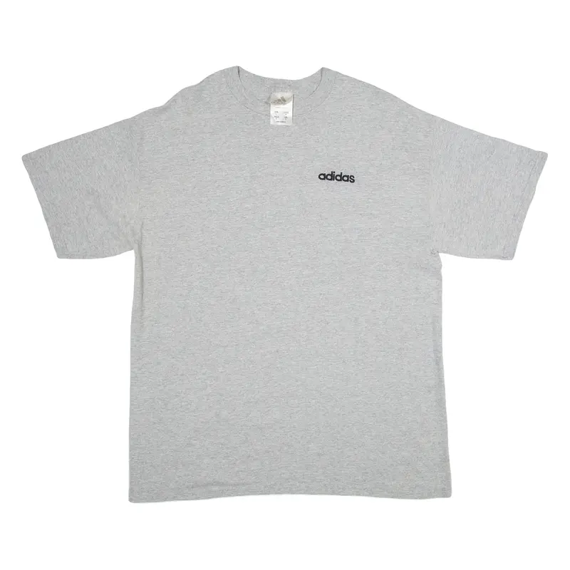 ADIDAS Mens T-Shirt Grey L
