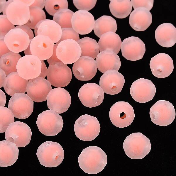 Transparent Acrylic Beads