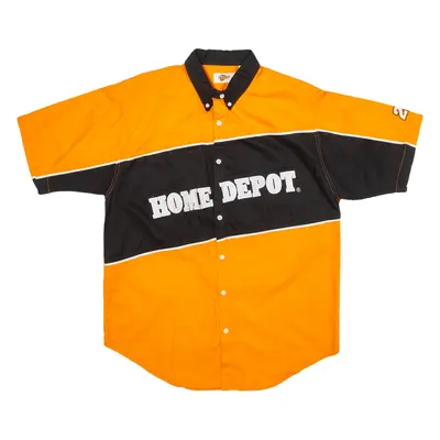 WINNERS CIRCLE Home Depot Mens Worker Shirt Orange M