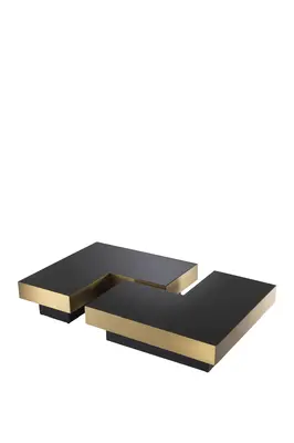 Brass Tray Coffee Table Set (2) | Eichholtz Nio