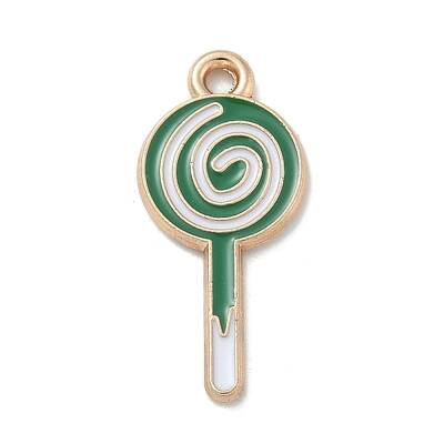 Christmas Theme Alloy Enamel Pendants