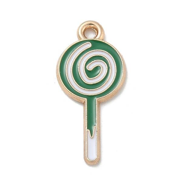 Christmas Theme Alloy Enamel Pendants