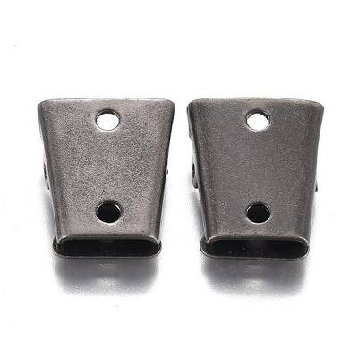 Iron Bolo Tie Slide Clasp