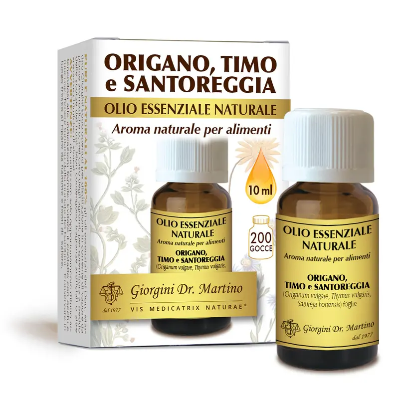Dr Giorgini oregano-thyme-savory natural essential oil 10 ml