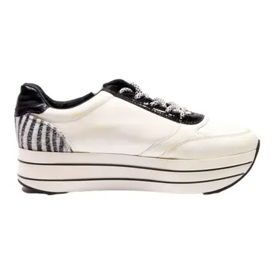 SOLIVER Sneaker Trainers White Leather Womens UK 6