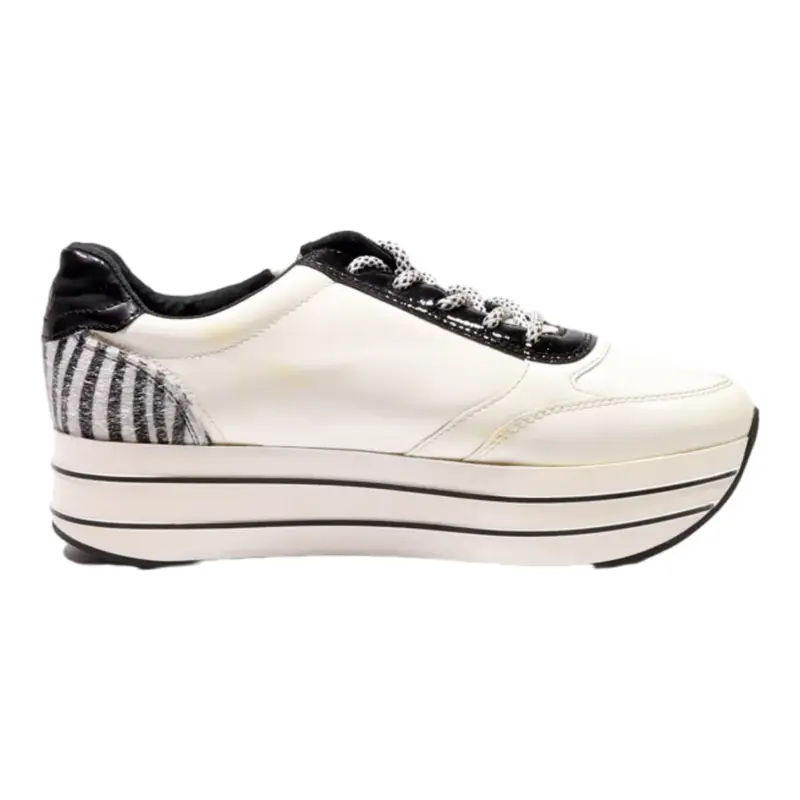 SOLIVER Sneaker Trainers White Leather Womens UK 6