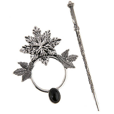 Leaf Alloy Hair Sticks