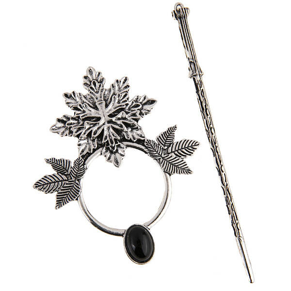 Leaf Alloy Hair Sticks
