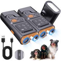 Ultrasonic Dog Barking Stopper 2025 - Customizable Modes, LED Flashlight, USB-C Charging Cable, 800mAh Battery, ABS Features ...