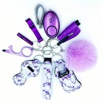 Women's Safety Keychain Kit with Includes for Daily Use and Casual Wear - Includes Keychain, Clips & Accessories