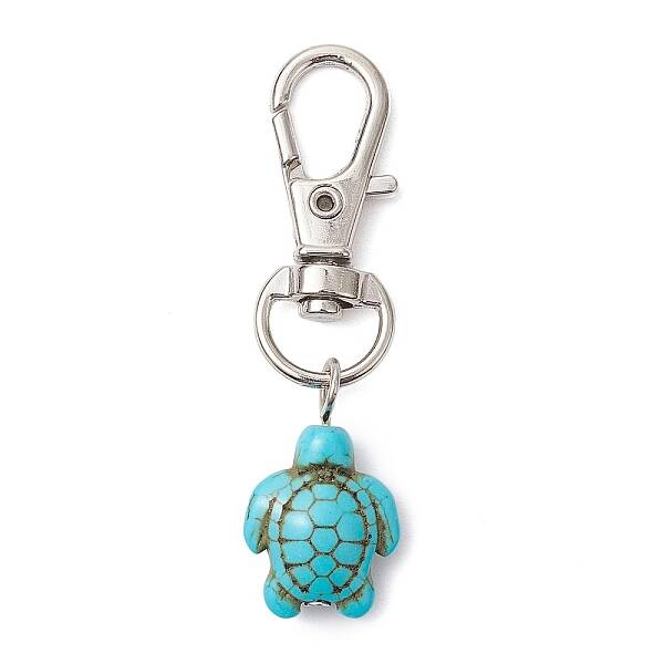 Sea Turtle Synthetic Howlite Pendant Decorations