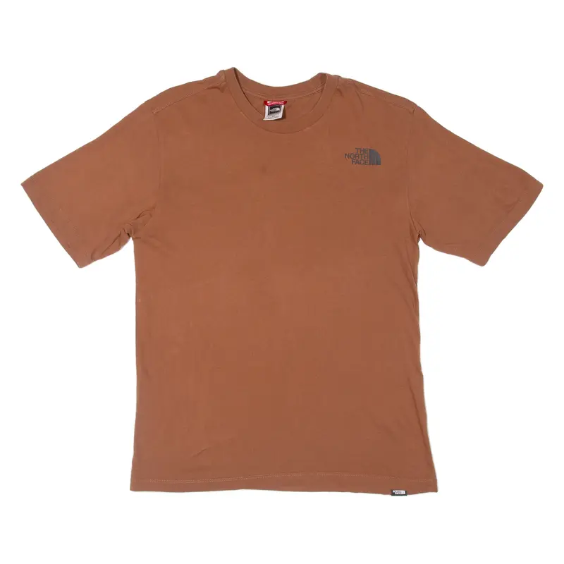 THE NORTH FACE Womens T-Shirt Brown S