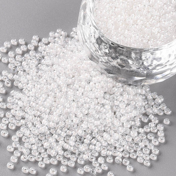 11/0 Grade A Transparent Glass Seed Beads