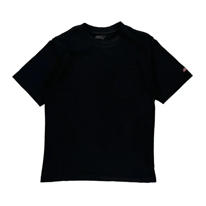 Dickies T-Shirt - Medium Black Cotton
