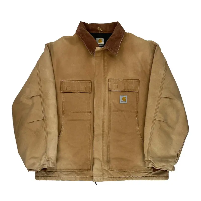 Carhartt Jacket - 3XL Brown Cotton