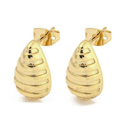 Brass Ear Studs