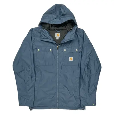 Carhartt Jacket - Small Blue Polyester