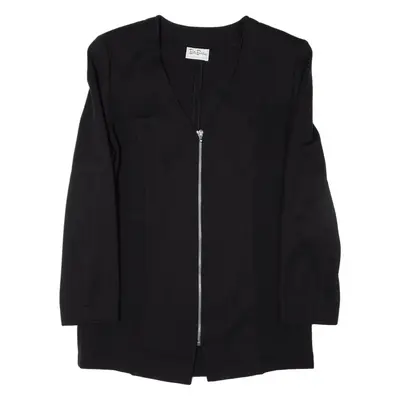 BETTY BARCLAY Jacket Black Wool 90s Womens M