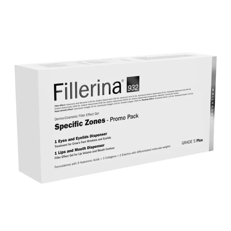 Set Labo: Fillerina 932 Specific Zones Grade 5 Plus Antirughe Giorno e Notte Crema Trattamento Locale Per Occhi e Palpebre 15...