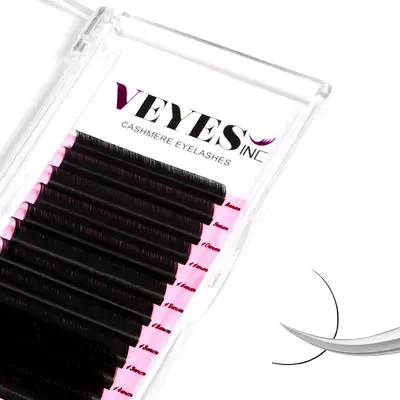 VEYELASH Cashmere Eyelashes Individual Eyelash Extension Textured Lashes for Professional use
