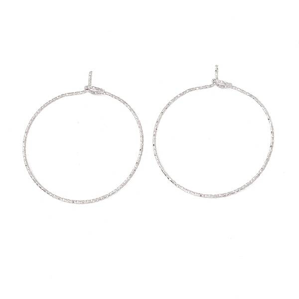 316 Surgical Stainless Steel Hoop Earrings Findings