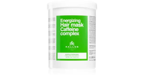 Kallos Caffeine Complex Energizing Caffeine Mask to Stimulate Hair Growth - 1000ml