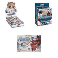 1x 2025 Bowman Hobby, 1x 2024 Bowman Chrome Hobby & 1x 2023 Bowman Chrome HTA PYT Baseball Break (3 Boxes) 6/8 #1