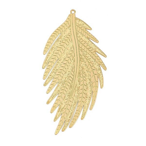 304 Stainless Steel Etched Metal Embellishments Pendants