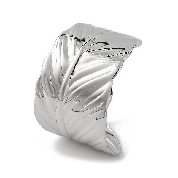 Leaf 304 Stainless Steel Bangles for Women
