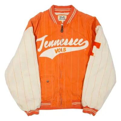 MIRAGE Tennessee Mens Varsity Jacket Orange USA L