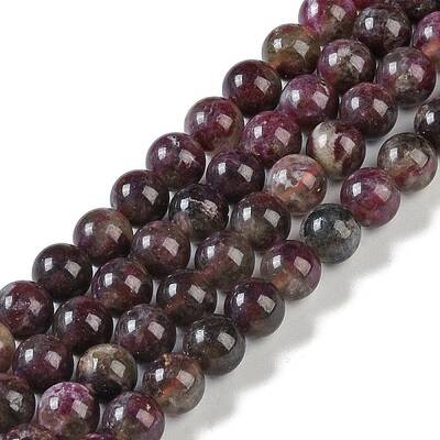 Natural Plum Blossom Tourmaline Beads Strands