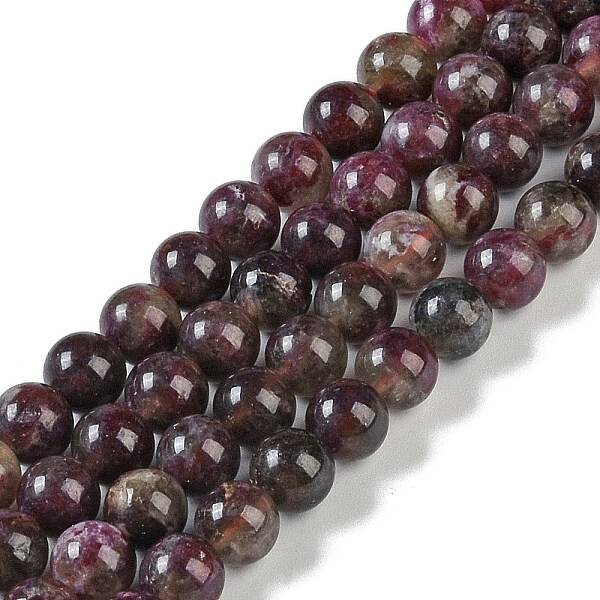 Natural Plum Blossom Tourmaline Beads Strands