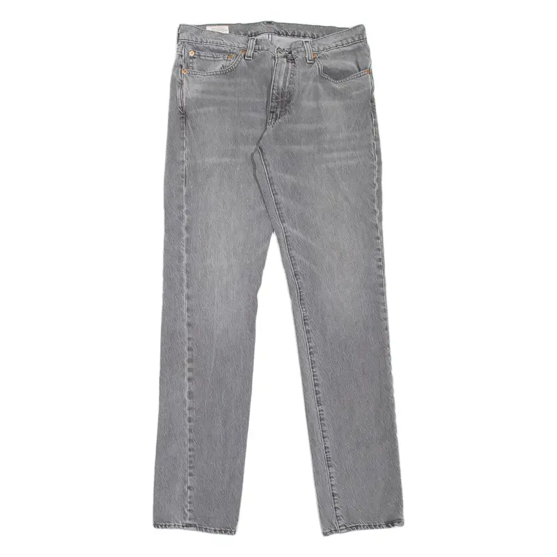 LEVI'S 511 BIG E Jeans Mens Grey Slim Straight W31 L34